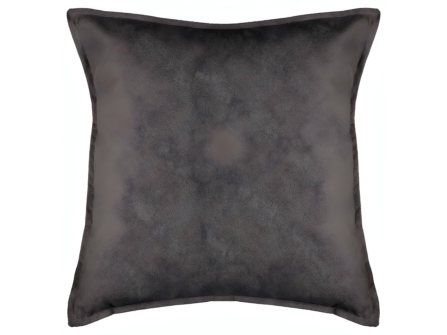 Coussin déhoussable Gris foncé 45 x 45 cm