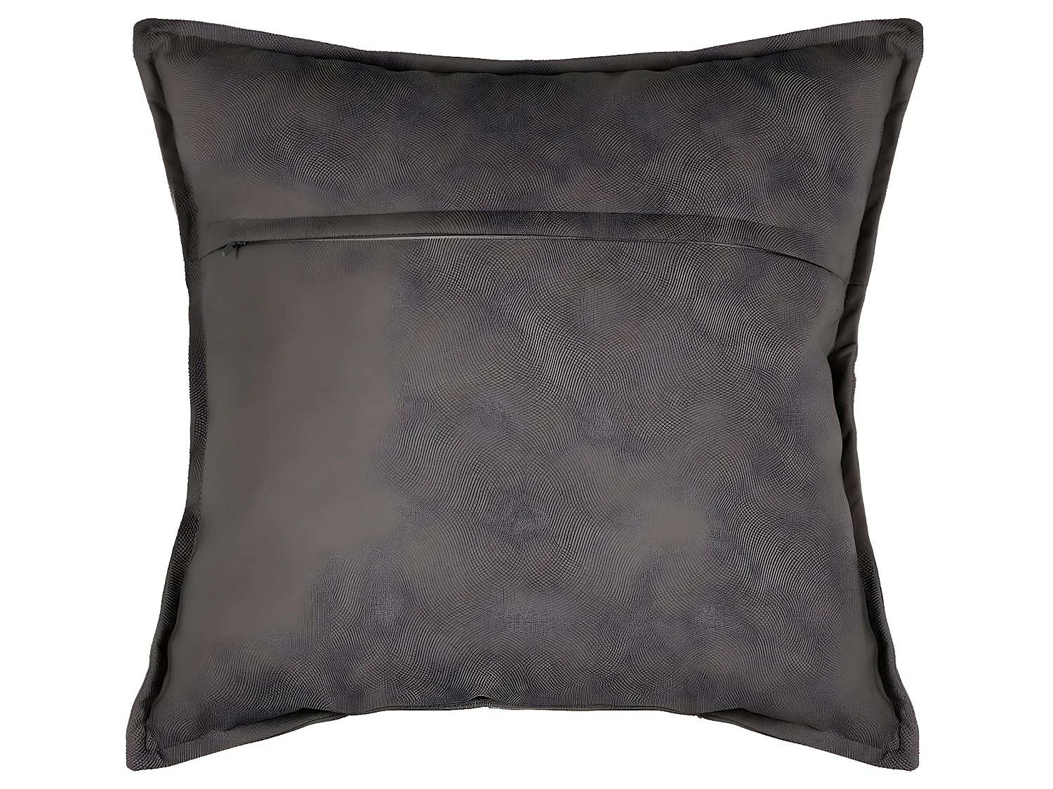 Coussin déhoussable Gris foncé 45 x 45 cm