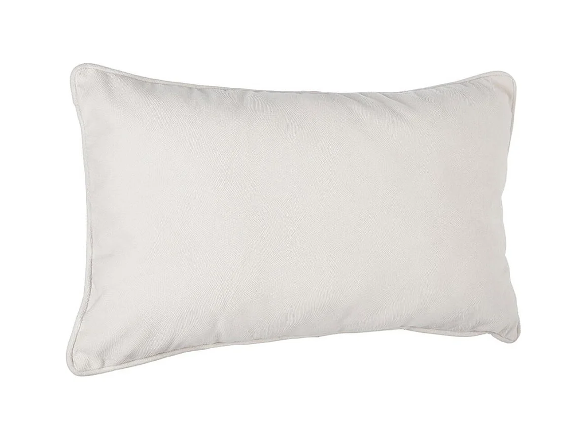 Coussin déhoussable  Ivoire 30 x 50 cm