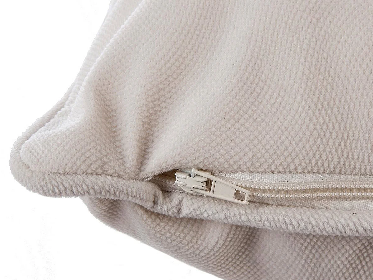 Coussin déhoussable  Ivoire 30 x 50 cm