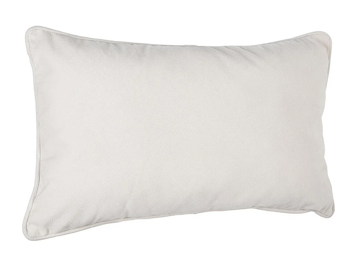 Coussin déhoussable  Ivoire 30 x 50 cm