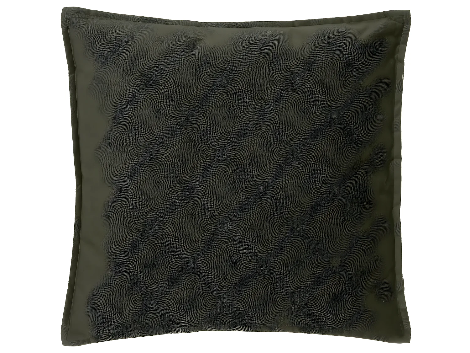 Coussin déhoussable Vert Kaki 45 x 45 cm