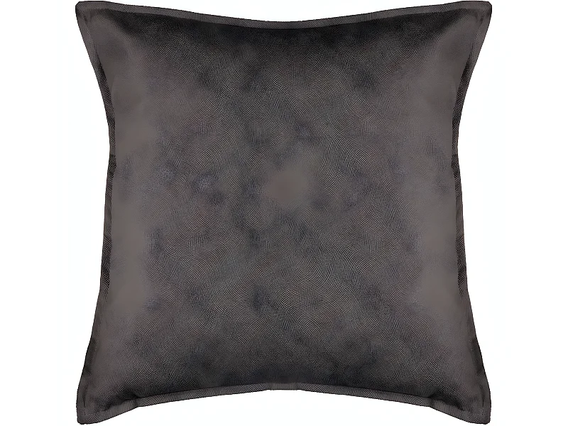 Coussin déhoussable Gris foncé 55 x 55 cm