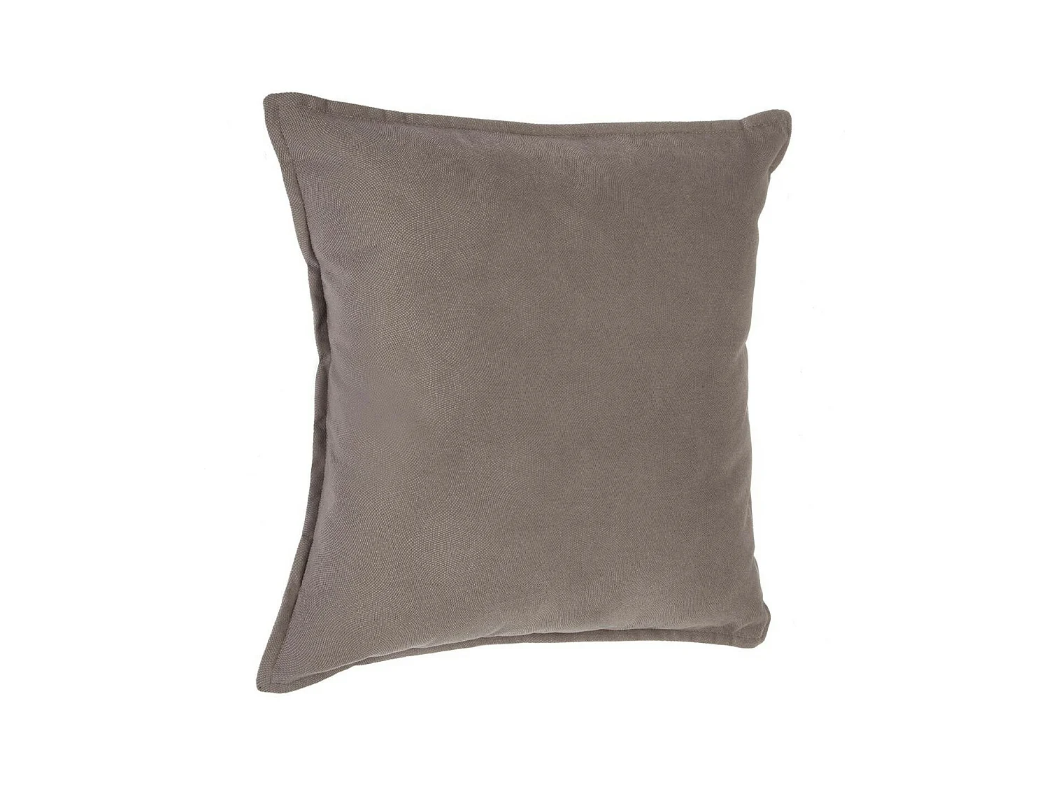 Coussin déhoussable Taupe 45 x 45 cm