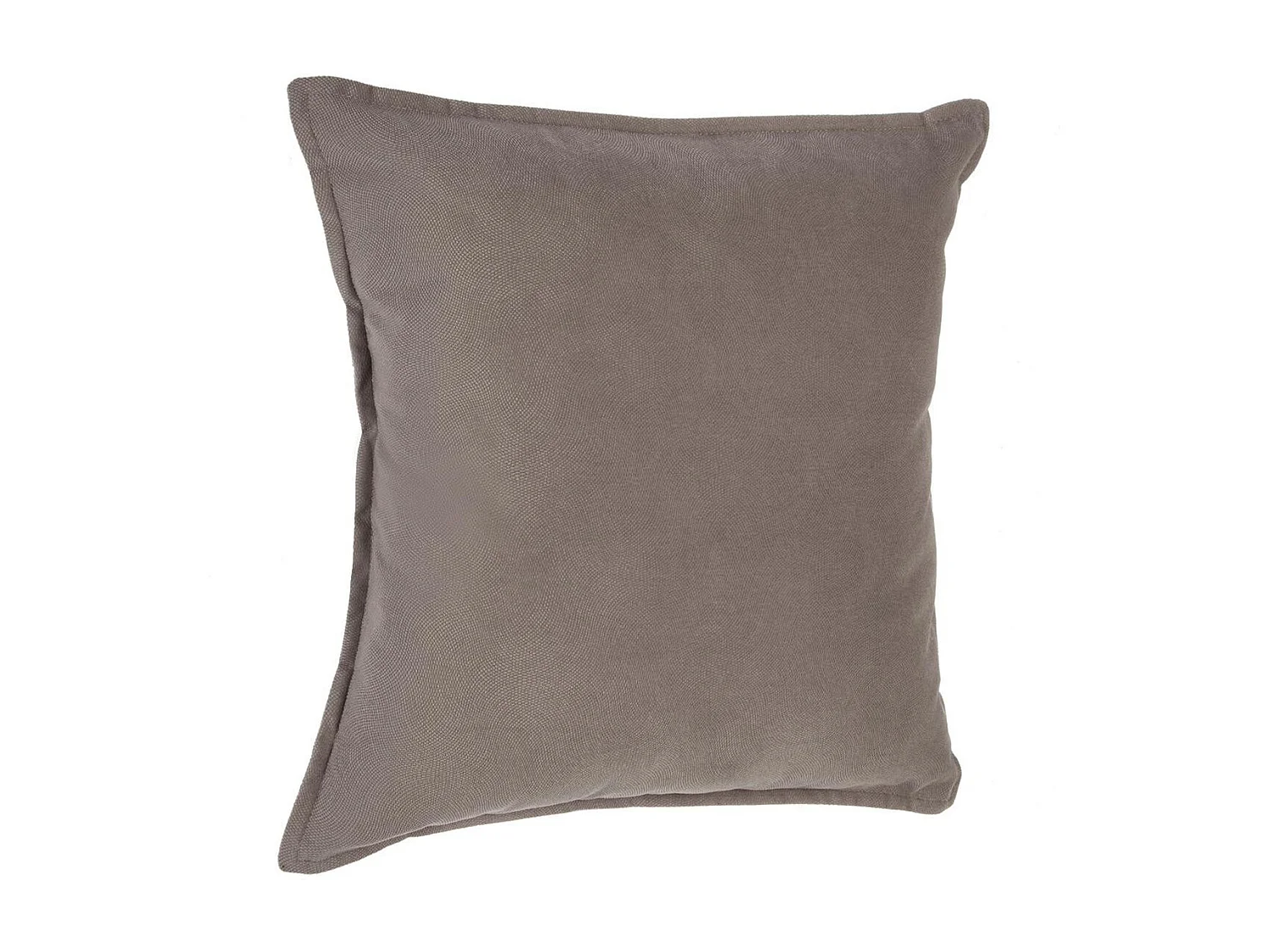 Coussin déhoussable Taupe 45 x 45 cm