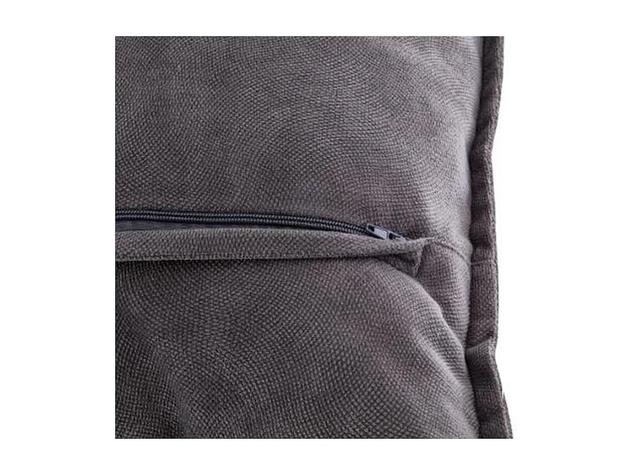 Coussin déhoussable Gris foncé 30 x 50 cm