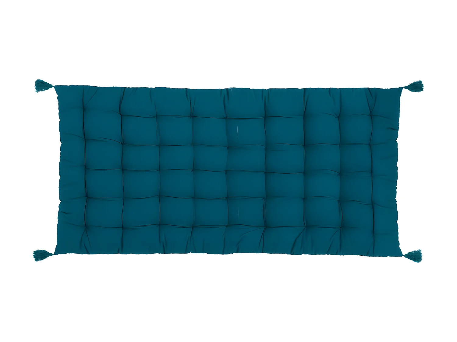 Alfombrilla con borlas