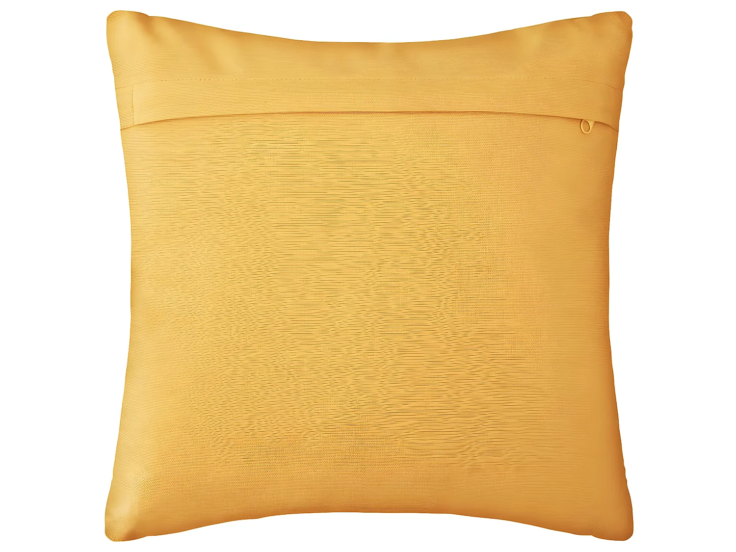 Coussin décoratif déhoussable en Coton Ocre Otto 38 x 38 cm