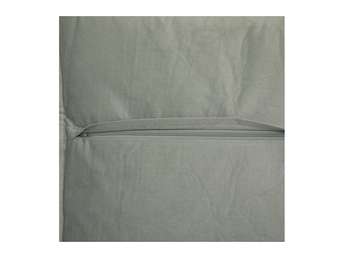 Coussin déhoussable Vert céladon 55 x 55 cm