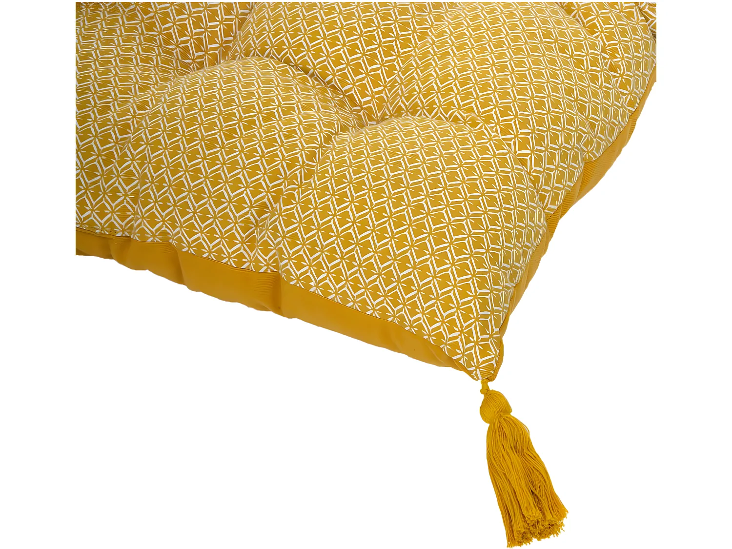 Bodenmatratze mit Pompons