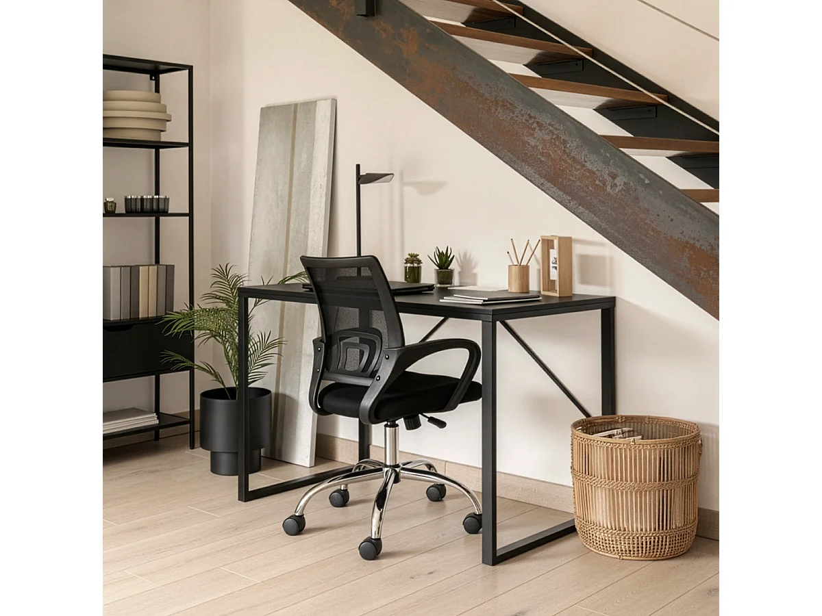 Sedia da scrivania regolabile con schienale retato Vectra