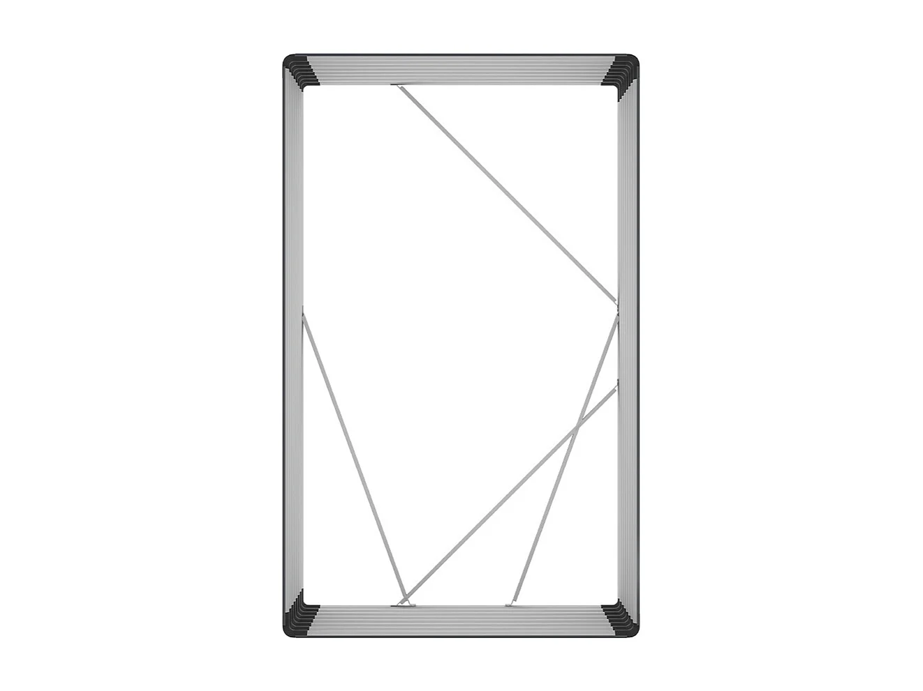 Leñera para jardín de metal para exterior 110x52x180 cm Courmayeur