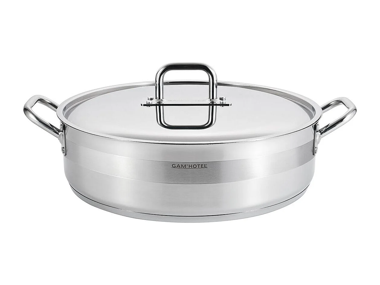 Sautoir inox 42x12cm induction