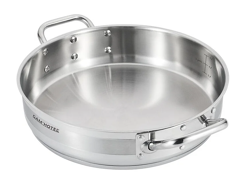 Sautoir inox 36x8,5cm induction