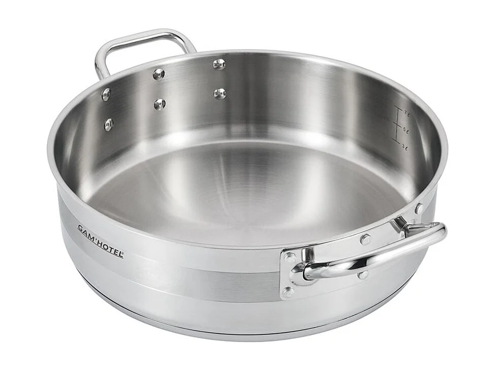 Sautoir inox 38x11cm induction