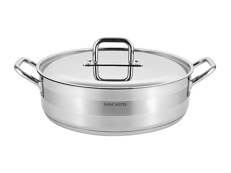 Sautoir inox 38x11cm induction