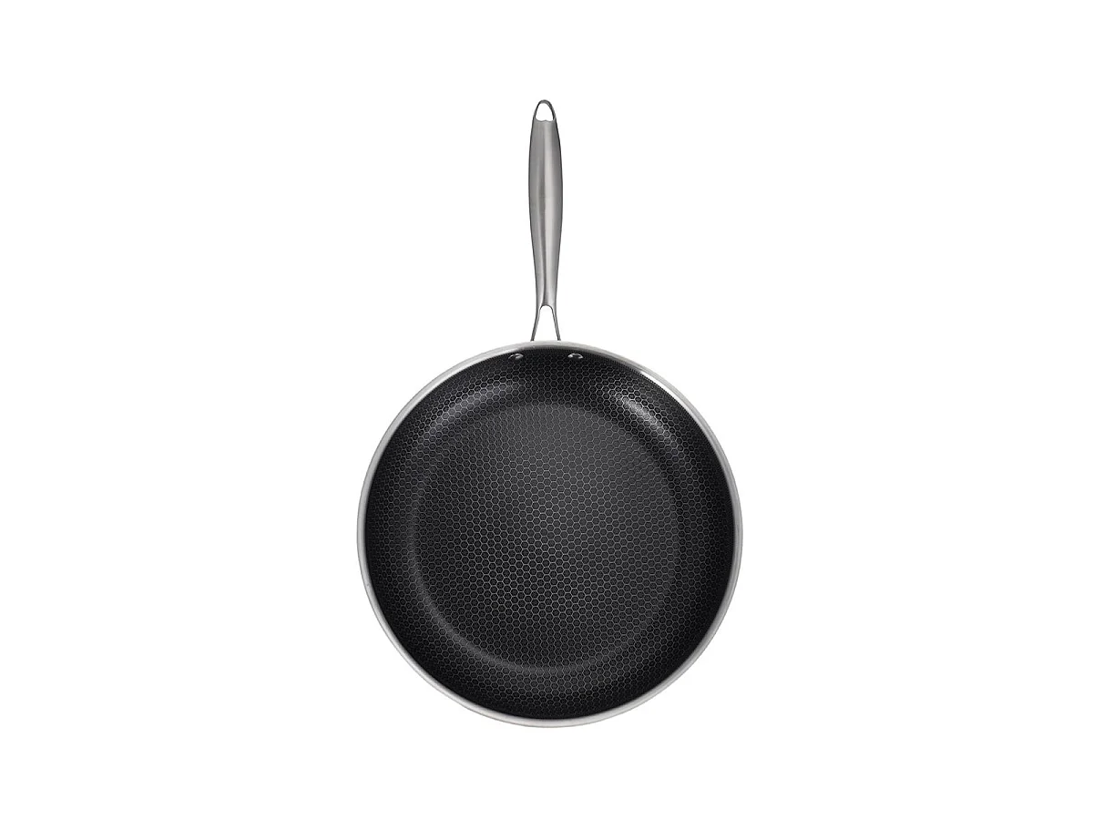 Set de 2 poêles 24/28cm triplex - "BlackSteel"