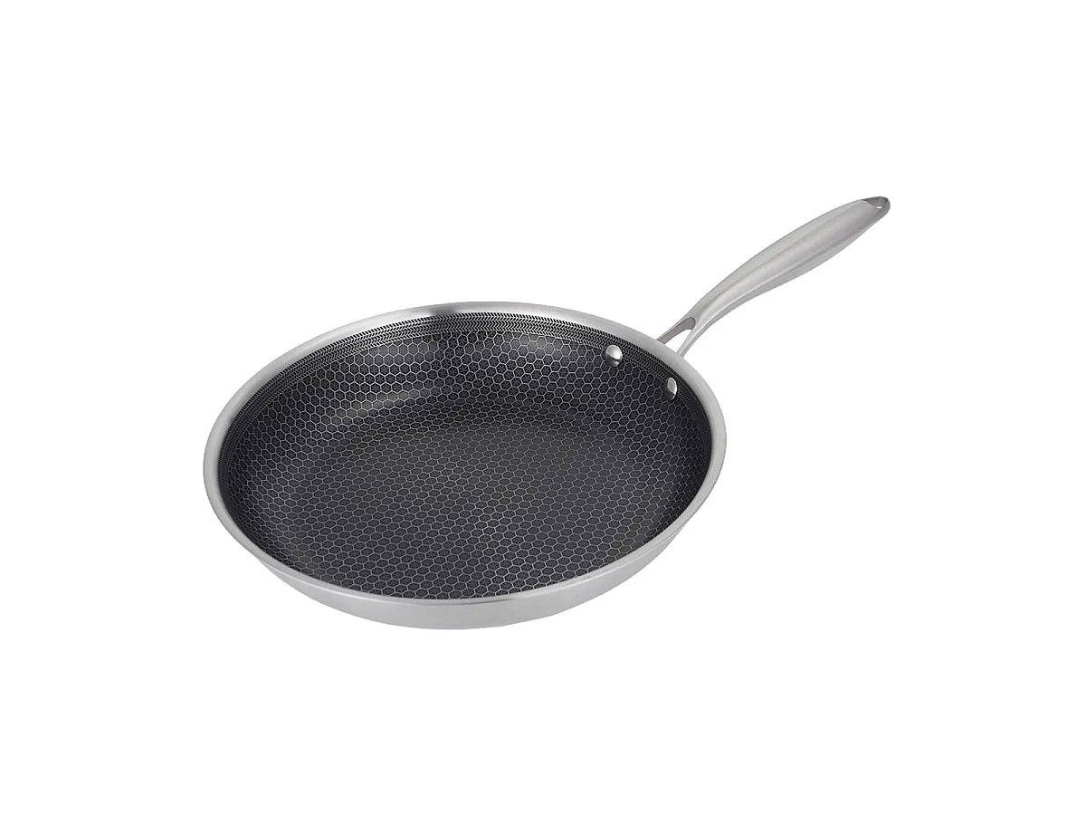 Poêle 28cm triplex - "BlackSteel"