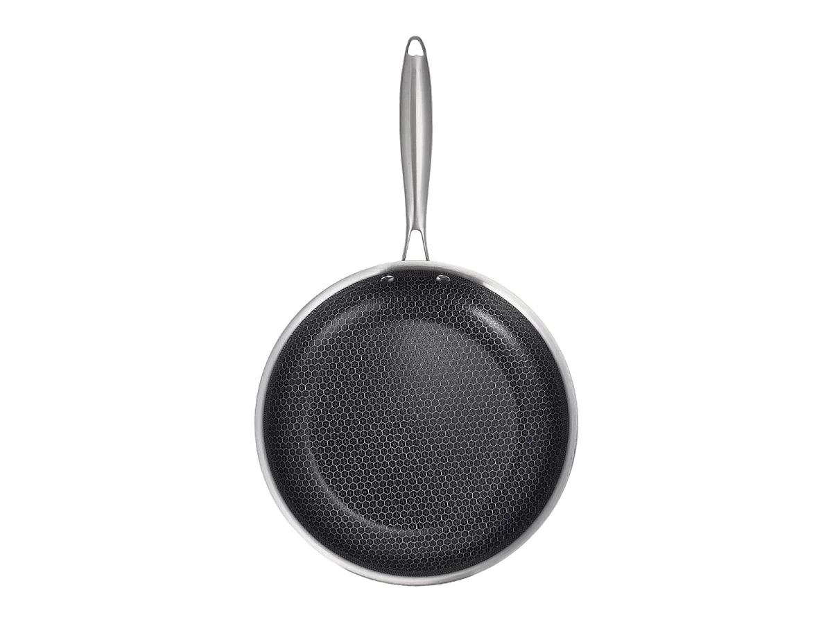 Poêle 28cm triplex - "BlackSteel"
