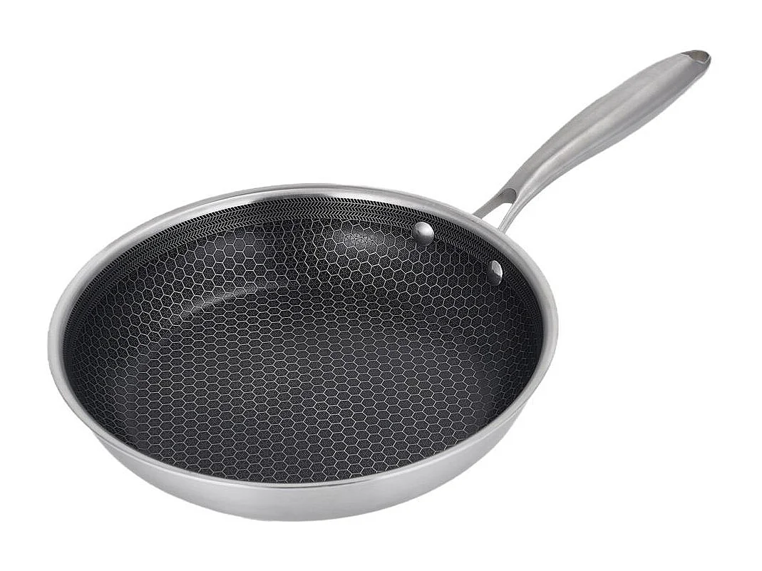 Poêle 24cm triplex - "BlackSteel"