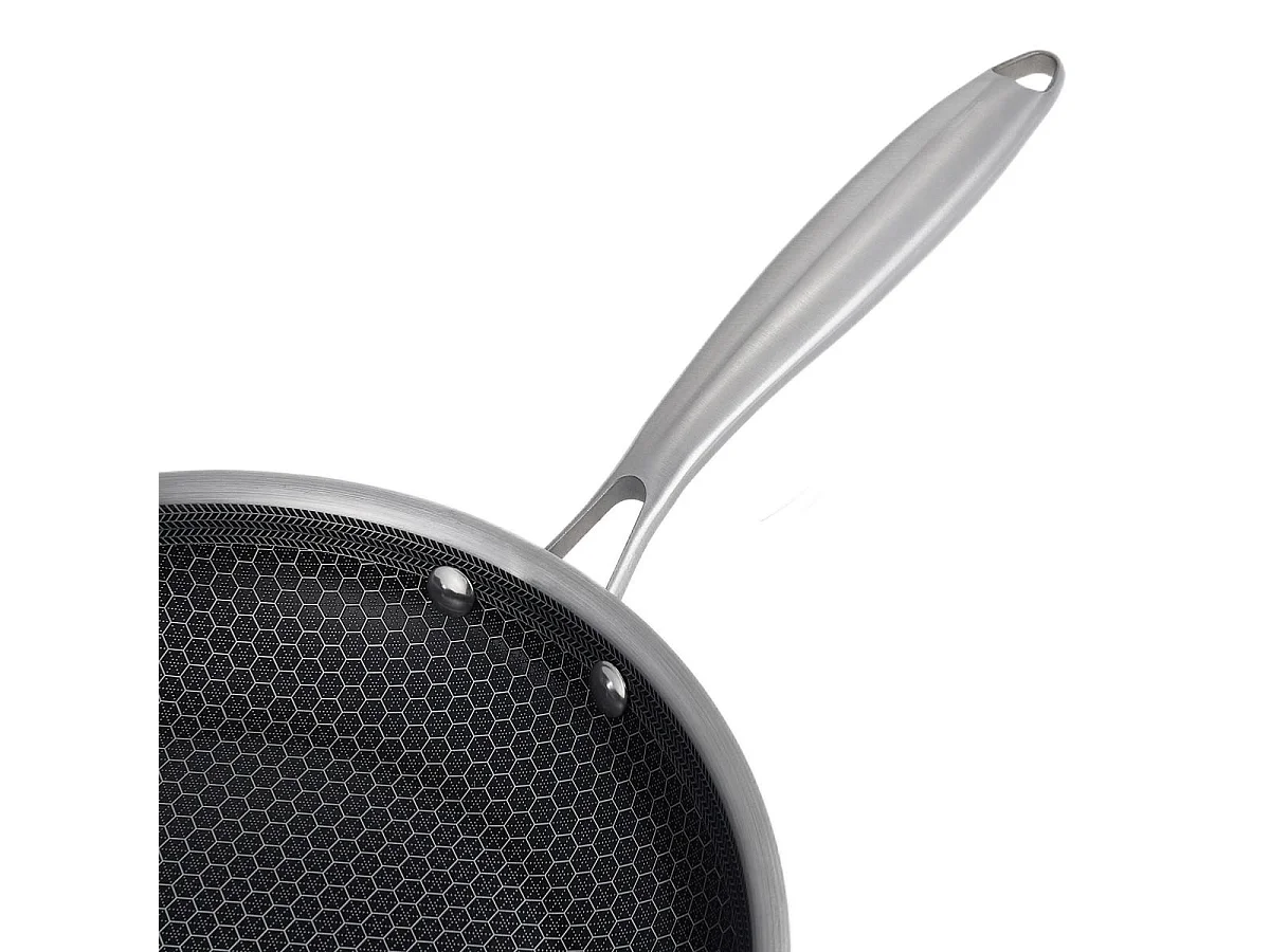 Poêle 24cm triplex - "BlackSteel"