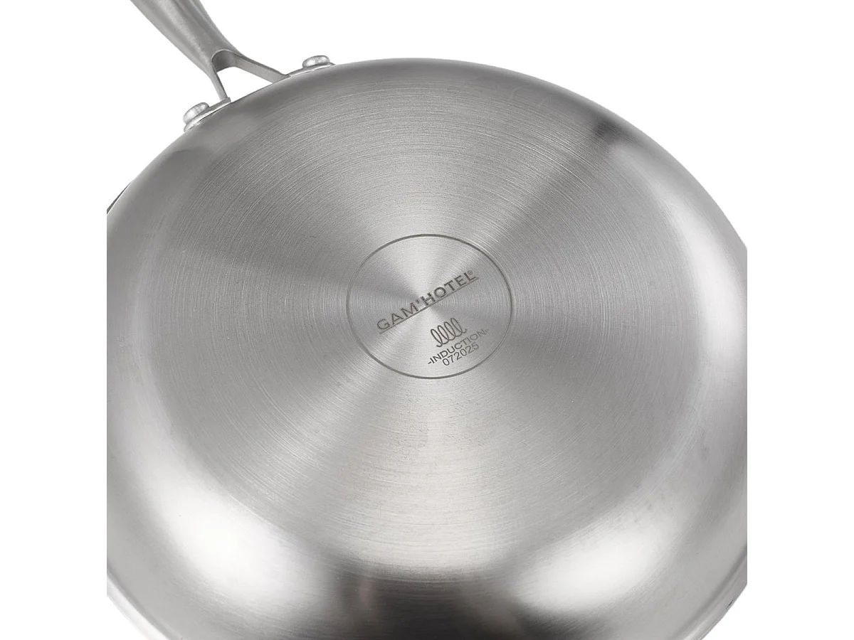 Poêle 24cm triplex - "BlackSteel"