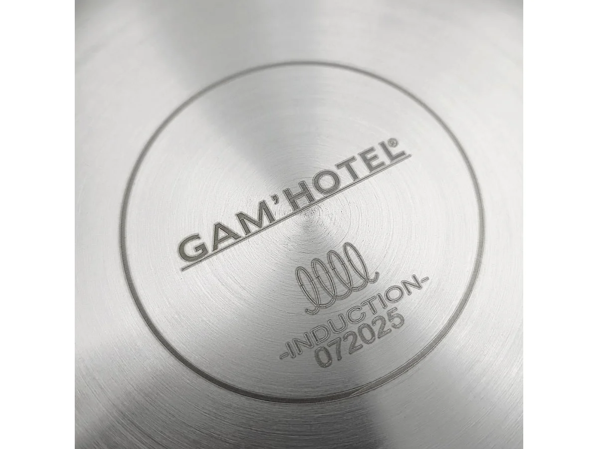 Wok 32cm triplex - "BlackSteel"