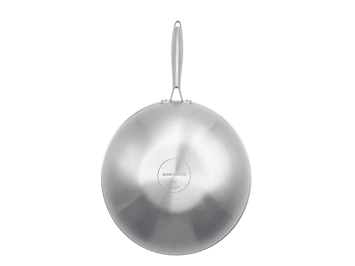Wok 32cm triplex - "BlackSteel"