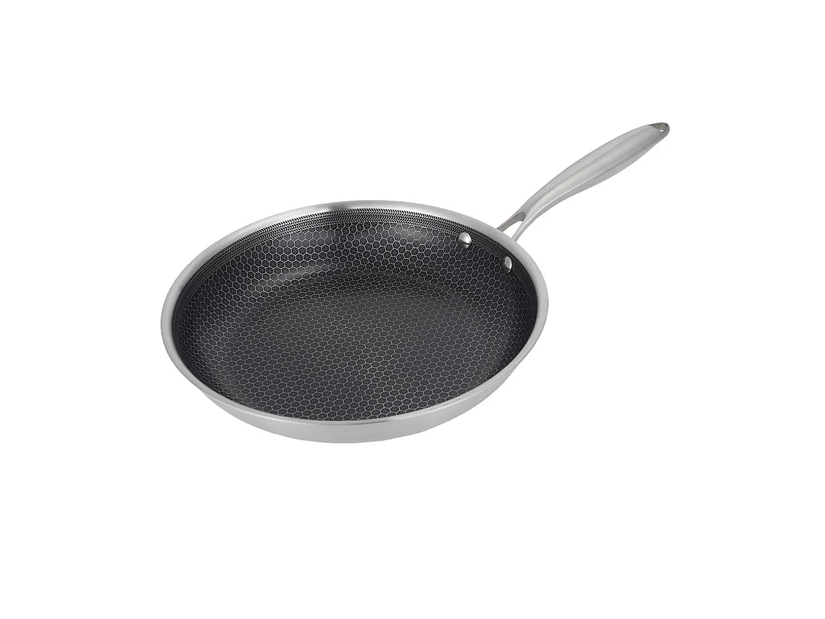 Poêle 28cm triplex - "BlackSteel"