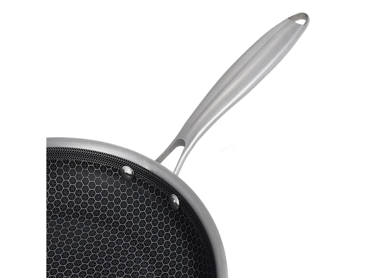 Poêle 32cm triplex - "BlackSteel"