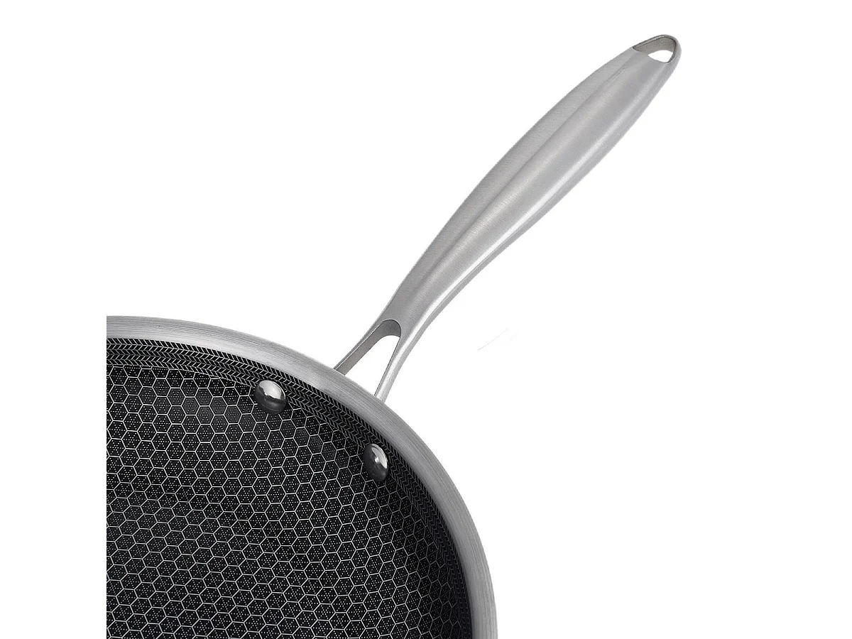 Poêle 24cm triplex - "BlackSteel"