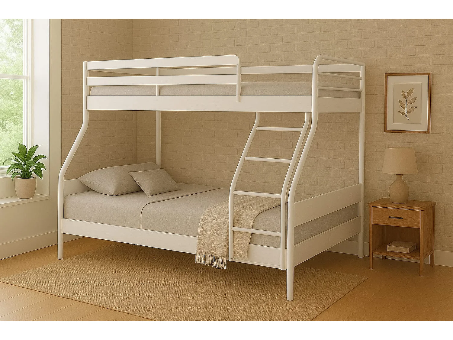 Letto a castello Double in faggio