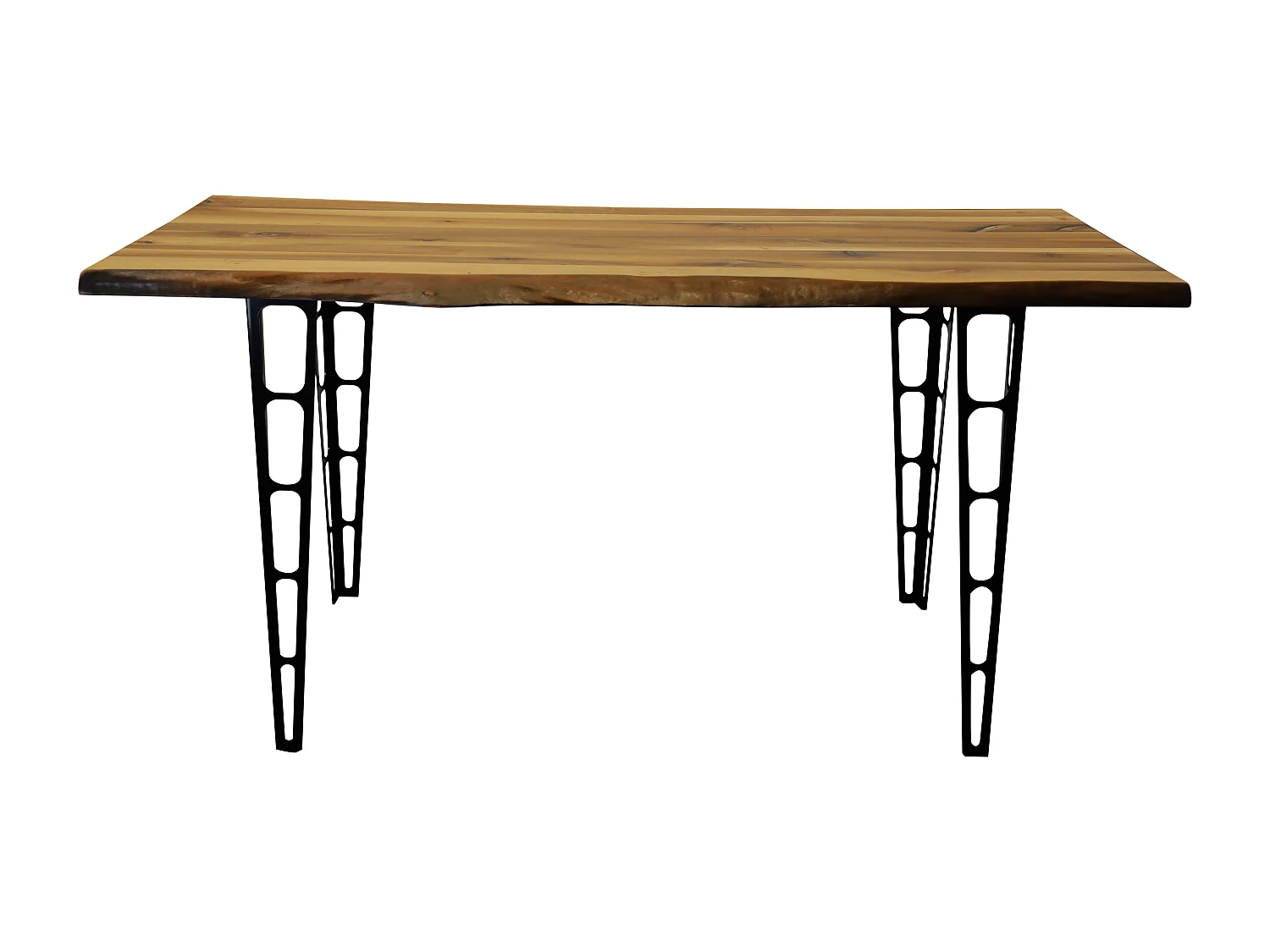 Tavolo da pranzo artigianale noce naturale