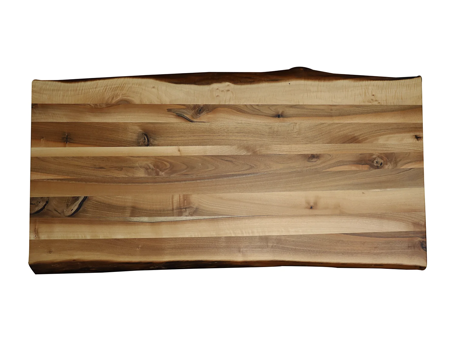 Tavolo da pranzo artigianale noce naturale