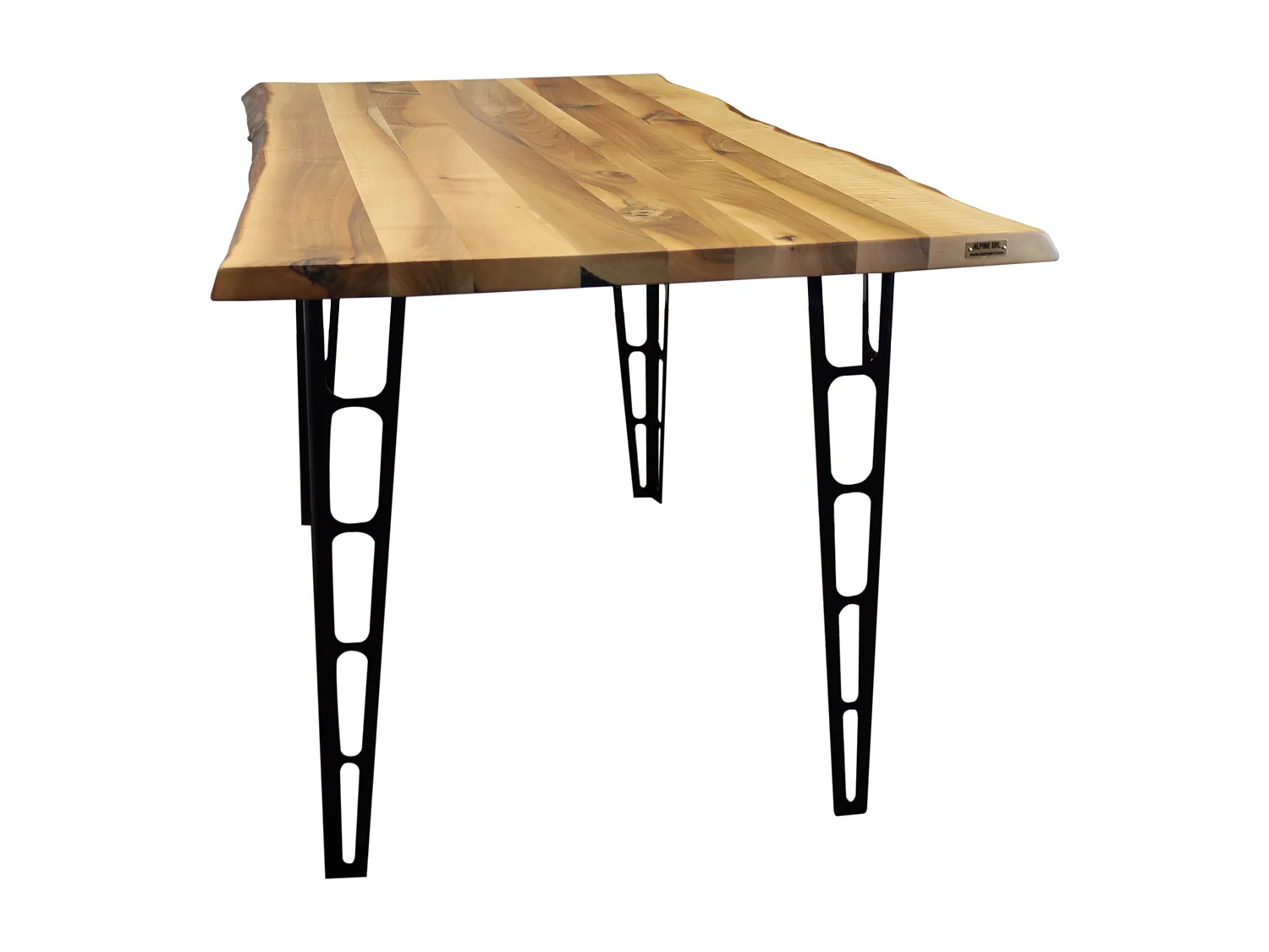 Tavolo da pranzo artigianale noce naturale