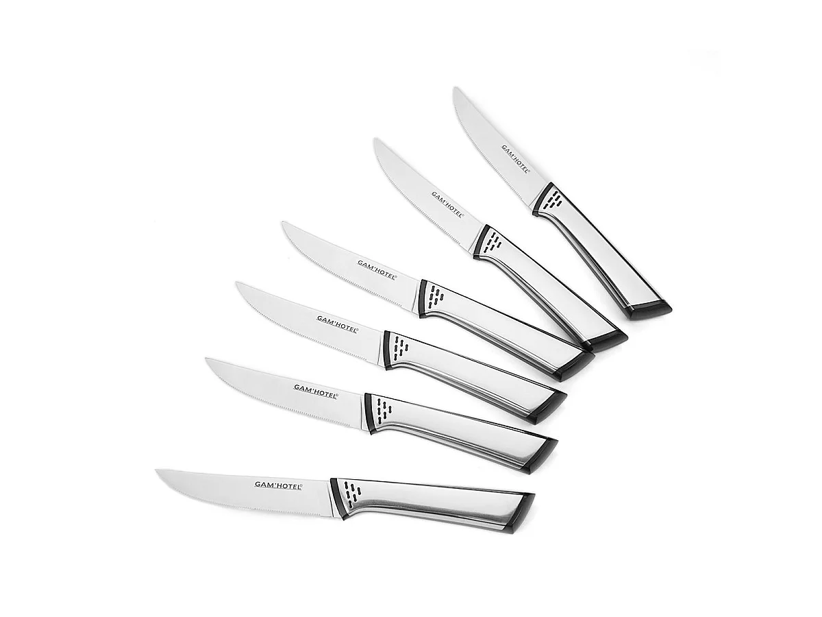 Set 6 couteaux à steak - "Cut"