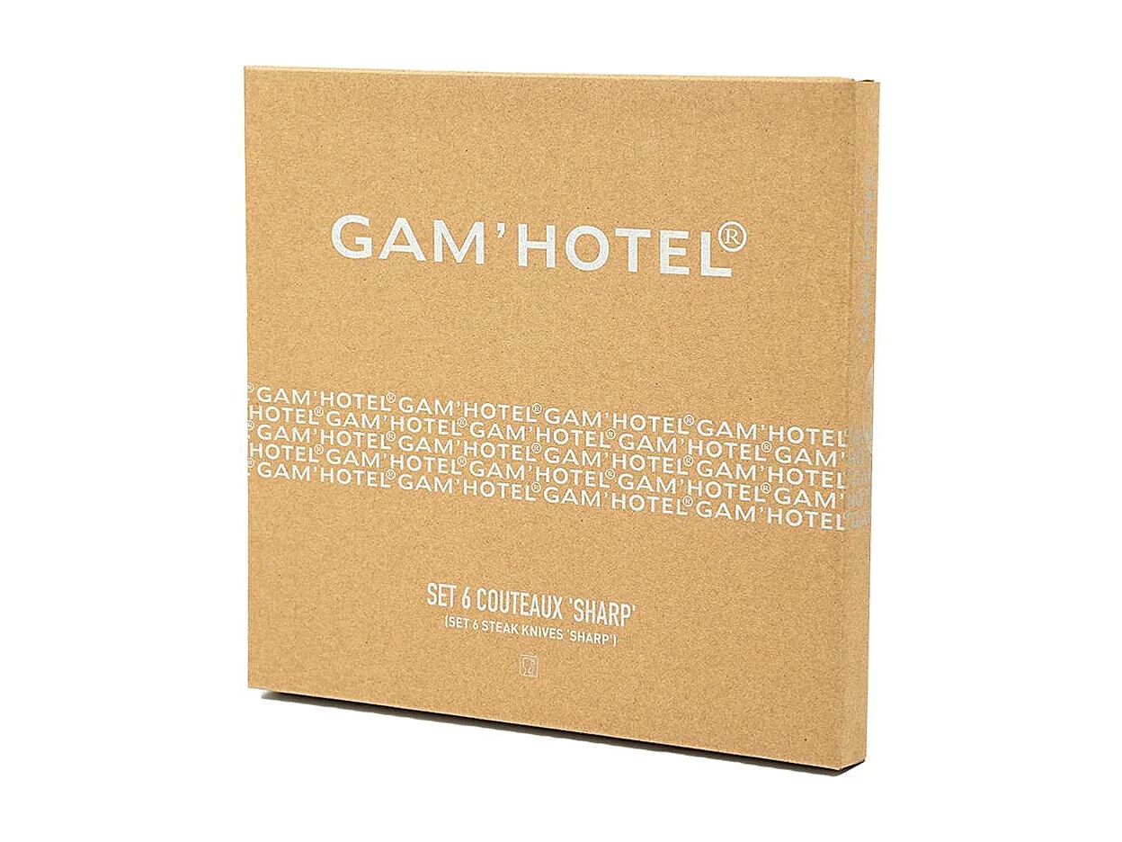 Set 6 couteaux à steak - "Sharp"