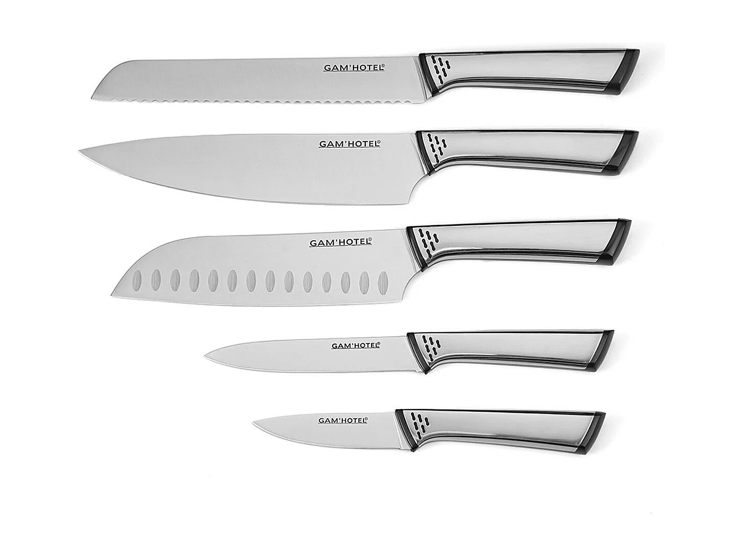 Bloc 5 couteaux - "Cut"