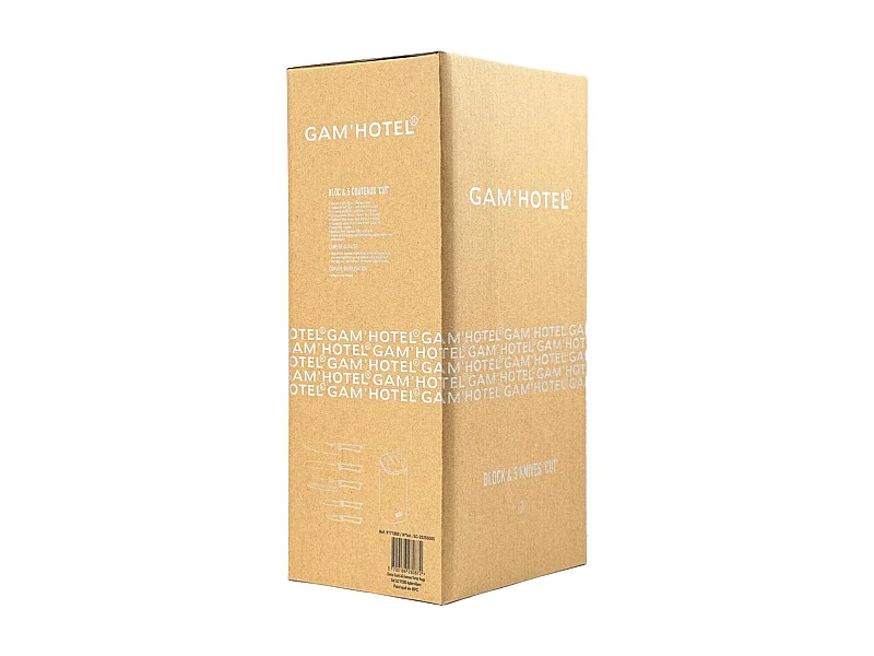 Bloc 5 couteaux - "Cut"