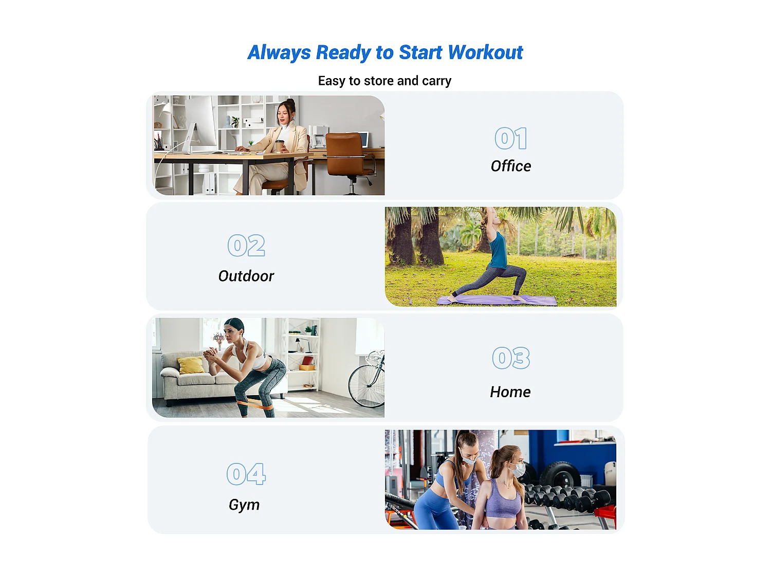 Leg Trainer MERACH, Rotazione di 360°, Design Ergonomico, Silenzioso, Molla ad Alta Resistenza, con Bande di Resistenza, Portatile, Blu