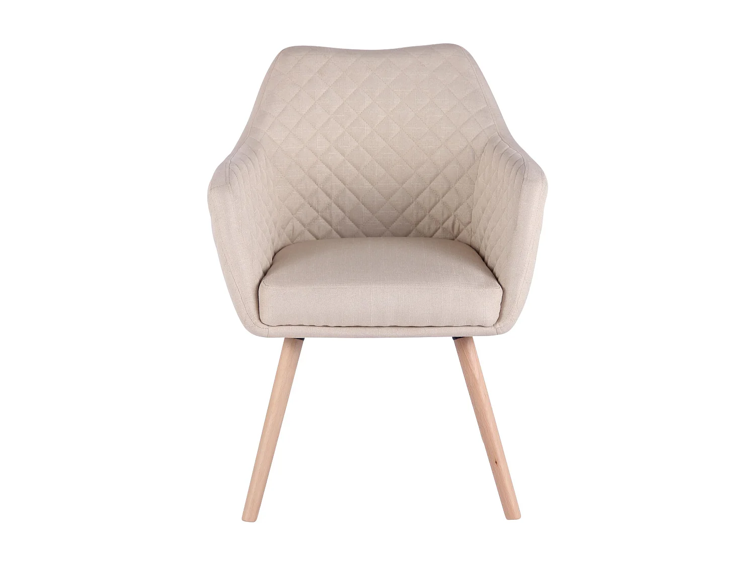 chaise salle à manger - Tissu & Nature - Crème - Gent