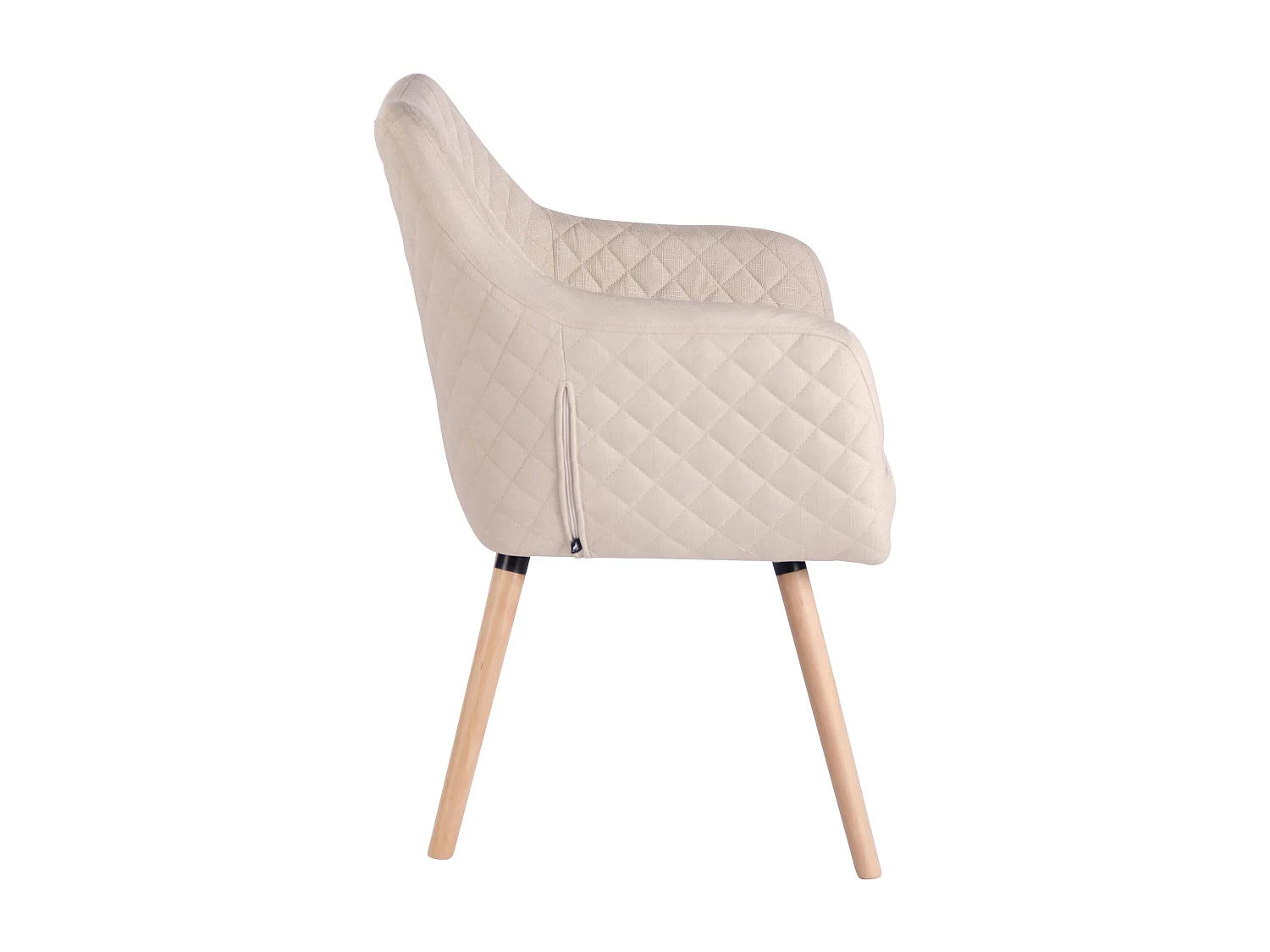 chaise salle à manger - Tissu & Nature - Crème - Gent