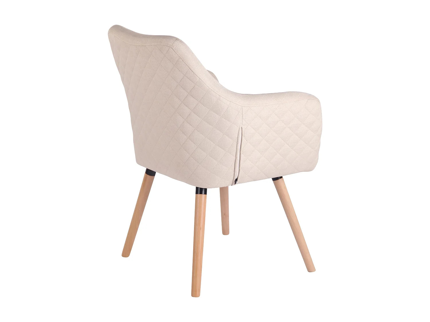 chaise salle à manger - Tissu & Nature - Crème - Gent