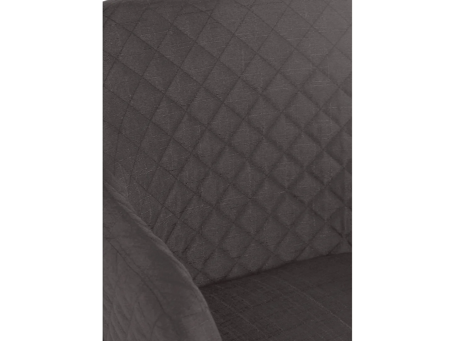 chaise salle à manger - Tissu & Nature - Gris foncé - Gent