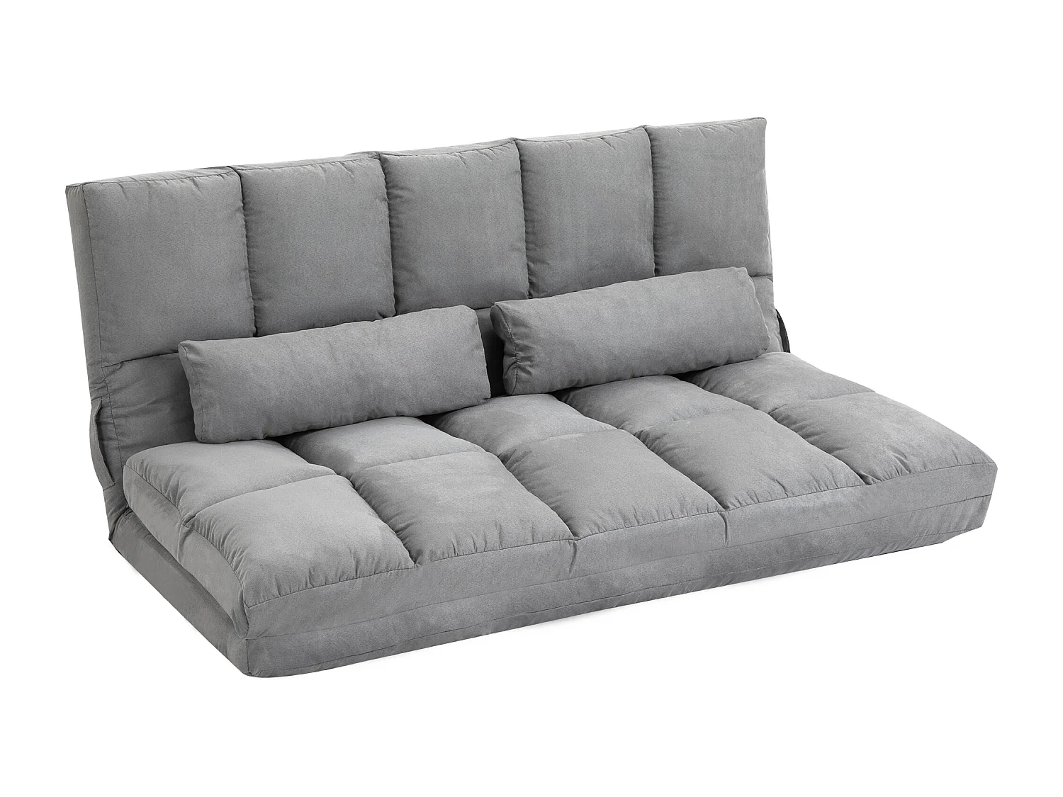 Easycomfort Divano Da Terra Pieghevole A Lettino, Schienale Reclinabile Su 7 Livelli E Cuscini, Divano Moderno Per Tv, Giochi, Lettura, Yoga, Ufficio