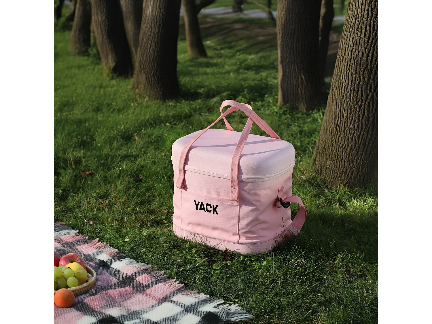 Yack - Sac Isotherme Yack 7l En Tissu Rose Petit Modele