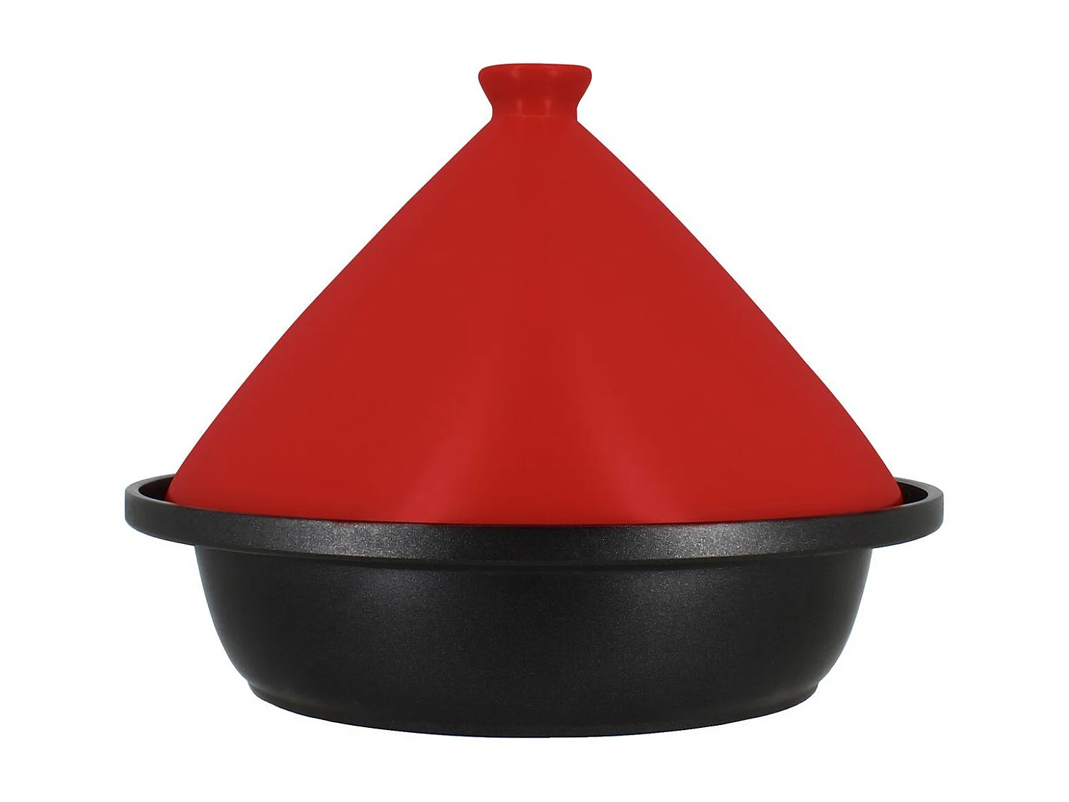 Menastyl - Tajine D24cm Fond Alu Induction Couvercle En Ceramique Magenta