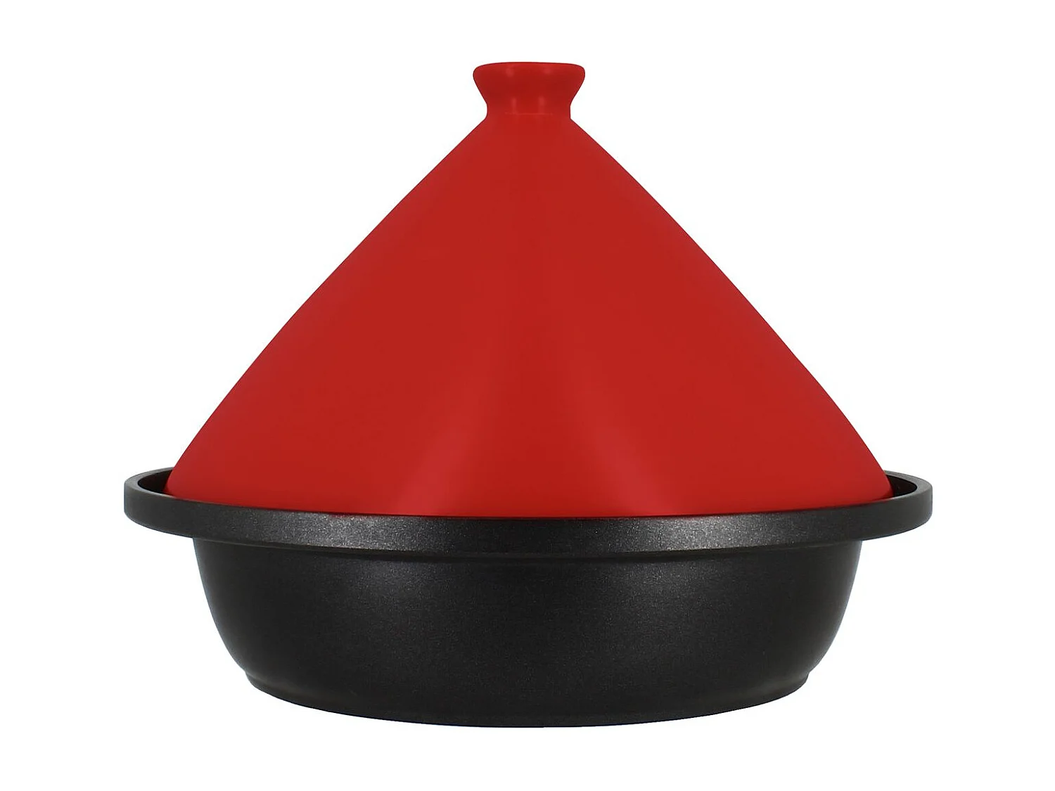 Menastyl - Tajine D24cm Fond Alu Induction Couvercle En Céramique Magenta