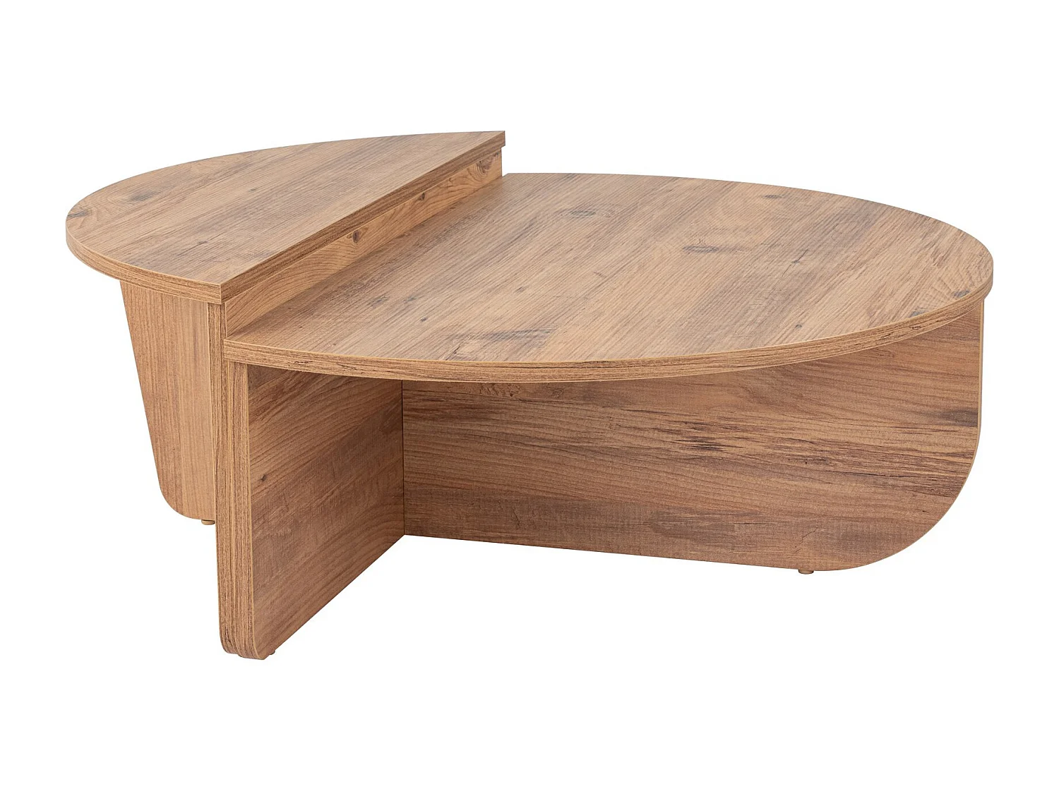 Table basse en bois "Orion" - 90 x 60 x 30 cm - Pin atlantique