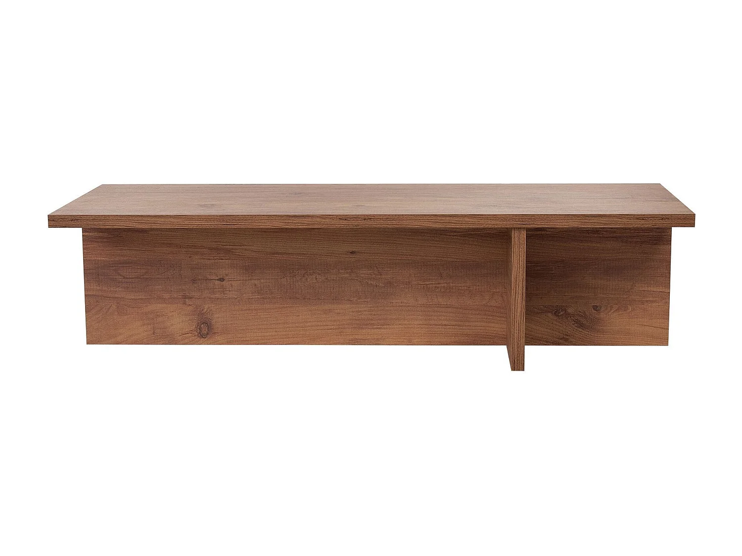 Table basse en bois "Harbor" - 120 x 45 x 30 cm - Pin atlantique